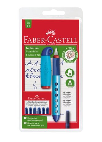 Pióro wieczne Scribolino+6 naboi FABER CASTELL