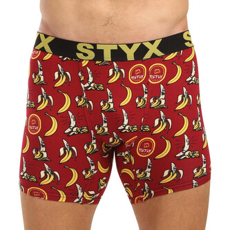 Pánské boxerky Styx long art sportovní guma banány (UN1359) XXL