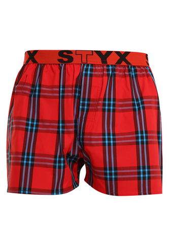 Pánské trenky Styx sportovní guma vícebarevné (B923) L