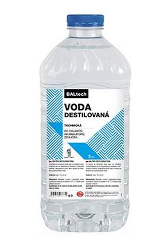 Voda destilovaná 3l