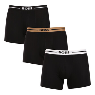3PACK pánské boxerky BOSS černé (50517834 981) M