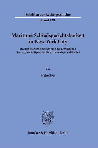 Maritime Schiedsgerichtsbarkeit in New York City