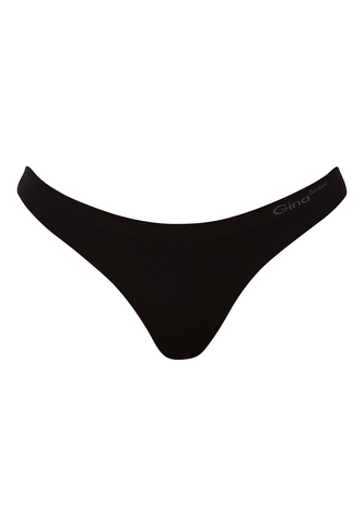 Dámská tanga Gina bambusová černá (05014-MxC) L