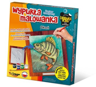 Wypukła Malowanka Ryba - Okoń