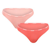 2PACK dámské kalhotky Puma růžové (603031001 025) S