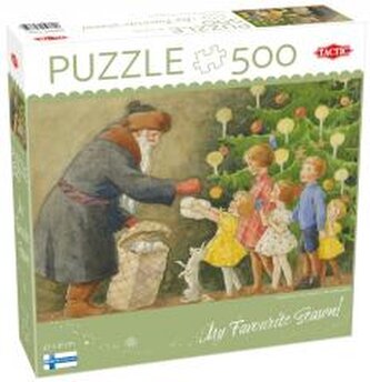 Puzzle 500 The Christmas Tree is Decorated