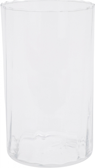 Skleněná váza 13x22 cm