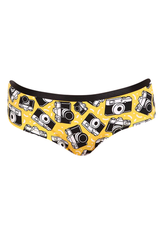 Veselé dámské kalhotky Dedoles Fotoaparát (D-W-UN-HB-C-C-163) L