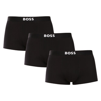 3PACK pánské boxerky BOSS černé (50544263 001) L
