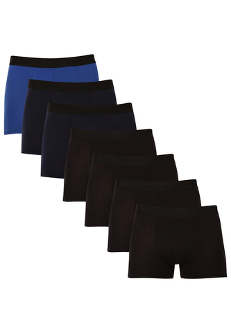 7PACK pánské boxerky Nedeto vícebarevné (7NDTB1001) L