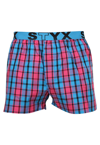 Pánské trenky Styx sportovní guma vícebarevné (B934) XXL