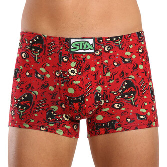 Pánské boxerky Styx art klasická guma zombie (Q1451) XL