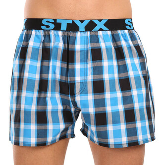 Pánské trenky Styx sportovní guma vícebarevné (B1034) M