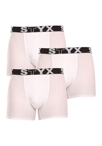 3PACK pánské boxerky Styx long sportovní guma (U10616161) XL
