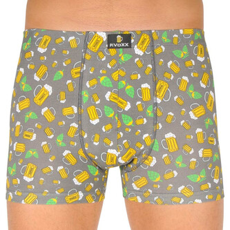 Pánské boxerky VoXX vícebarevné (Kevin-pivo/malé šedé) M