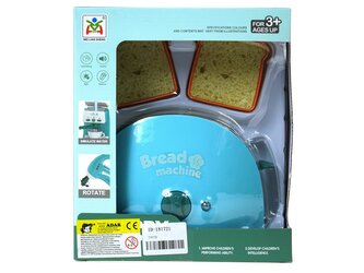 Toustovač na baterie, světlo, zvuk, 20,5x17x9,5cm, W/B