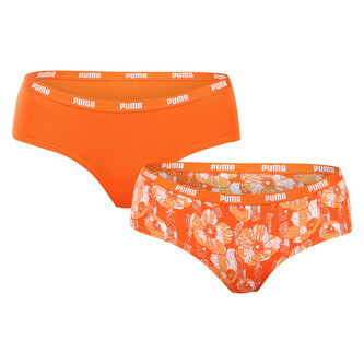 2PACK dámské kalhotky Puma oranžové (701228120 003) S