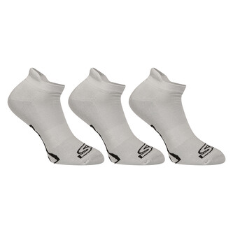 3PACK ponožky Styx nízké šedé (3HN1062) S