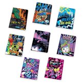 Desky s gumičkou "Fantasy colors", motýl, MITAMA 61906-90024