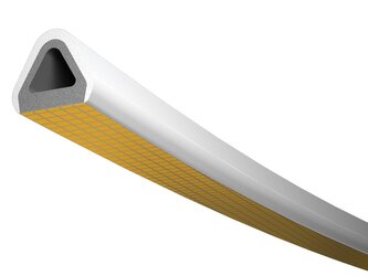 Těsnění TLT profil D 40 Č těsnění 14x12mm černé 2x20m