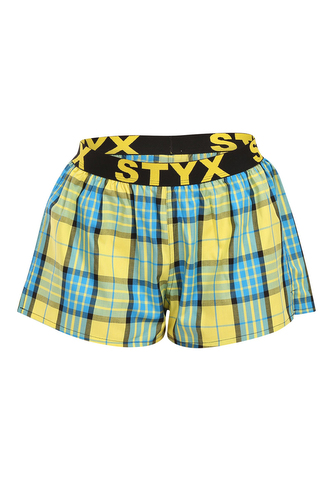 Dámské trenky Styx sportovní guma vícebarevné (T1002)  3XL
