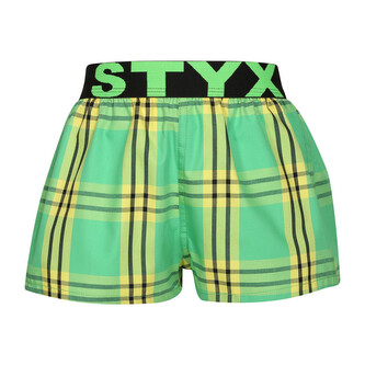 Dětské trenky Styx sportovní guma vícebarevné (BJ1011) 6-8 let