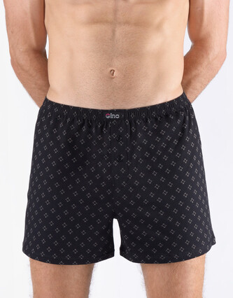 Pánské trenky Gino nadrozměr černé (75211-MxCMxG) XXL