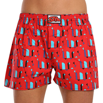 Pánské trenky Styx art klasická guma nadrozměr obrazce (E1659) 4XL