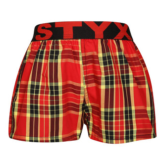 Dětské trenky Styx sportovní guma vícebarevné (BJ1014) 9-11 let