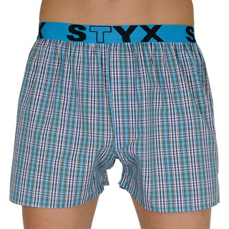 Pánské trenky Styx sportovní guma vícebarevné (B112) M