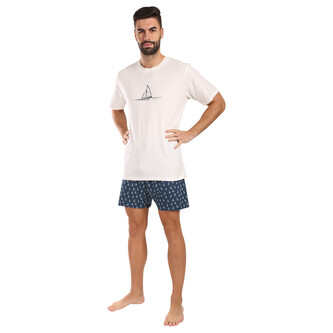 Pánské pyžamo Gino vícebarevné (79172-LGBDZM) L