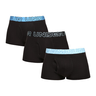 3PACK pánské boxerky Under Armour černé (1383891 003) XL