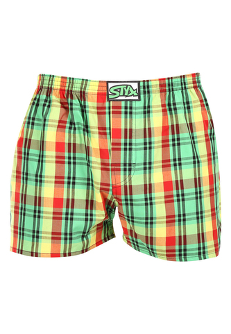 Pánské trenky Styx klasická guma vícebarevné (A1018) M