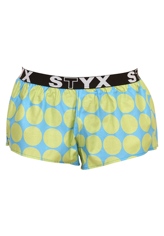 Dámské trenky Styx art sportovní guma puntíky (T1054) L