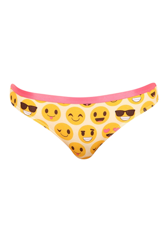 Veselé dámské kalhotky Dedoles Smajlíci (GMFB085) S