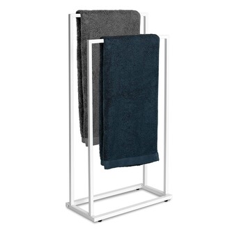 Věšák na ručníky GESI bílý