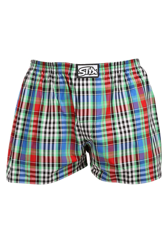 Pánské trenky Styx klasická guma vícebarevné (A1036) L