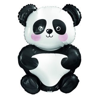 Foliový balonek Medvídek panda - 80 x 54 cm
