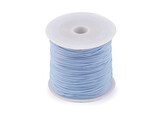Šňůrka PES Ø0,8 mm - 1 ks - 17 modrá