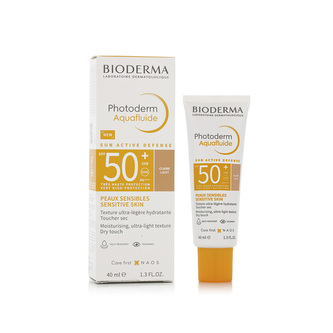Bioderma Tónovaný krém na opalování SPF 50+ Photoderm Aquafluide 40 ml Odstín Light woman
