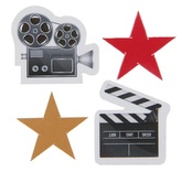 Konfety na stůl Movie Night Hollywood – filmové motivy, 50 ks