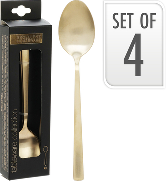 ZESTAW ŁYŻECZEK DO HERBATY ZE STALI NIER