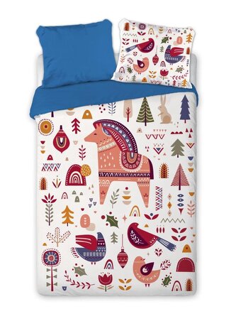 POŚCIEL KPL. 160X200+2X70X80 BAW. SCANDIC 006