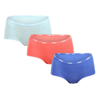 3PACK dámské kalhotky Puma vícebarevné (503006001 008) M