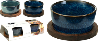 ZESTAW DO SERWOWANIA 4 SZT. AKACJA