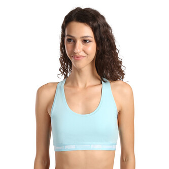 Dámská sportovní podprsenka Puma modrá (604022001 024) L