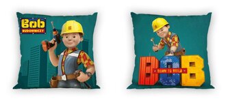 POSZEWKA BOB BUDOWNICZY 001 40X40 CM DWUSTRONNA PC MAT.