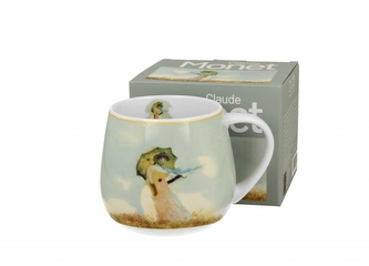 Porcelánový hrnek soudek byliňák - WOMAN WITH PARASOL, 430 ml