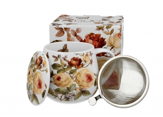 Porcelánový hrnek soudek byliňák - ZAHRA, 430 ml