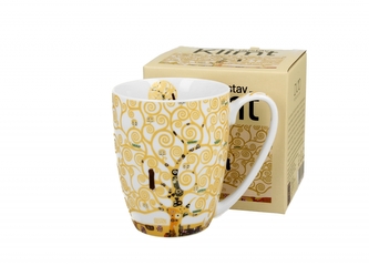 Porcelánový hrnek TREE OF LIFE ECRU, 360 ml